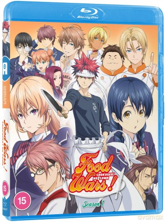 Food Wars Season 1 [3xBlu-Ray]