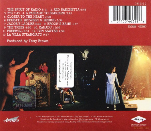Rush: Exit Stage Left (Remastered) [CD]