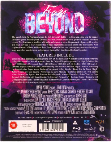 From Beyond (Zza światów) [Blu-Ray]