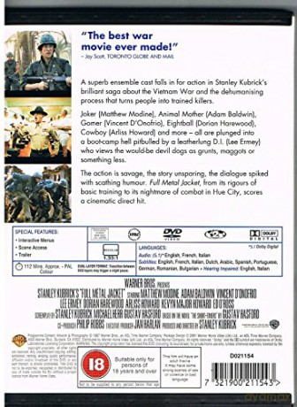 Full Metal Jacket [DVD]