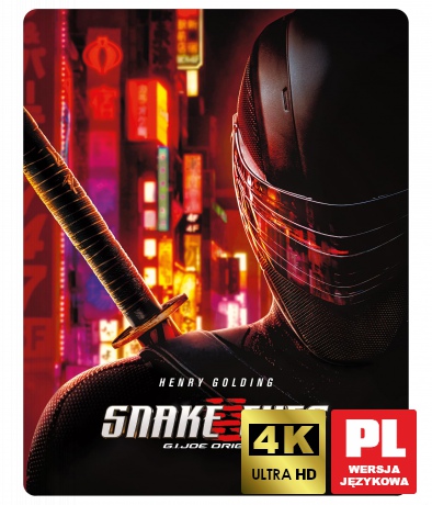 Snake Eyes: Geneza G.I. Joe (steelbook) [Blu-Ray 4K]+[Blu-Ray]