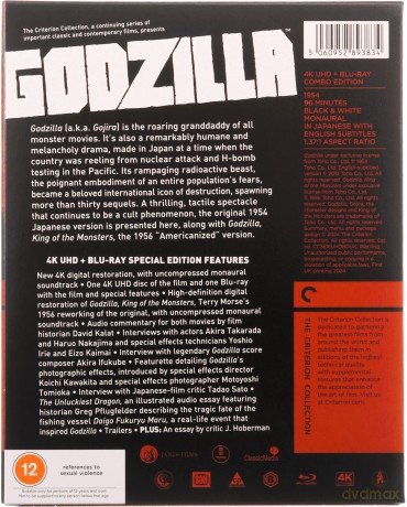 Godzilla (Criterion Collection) [Blu-Ray 4K]+[Blu-Ray]
