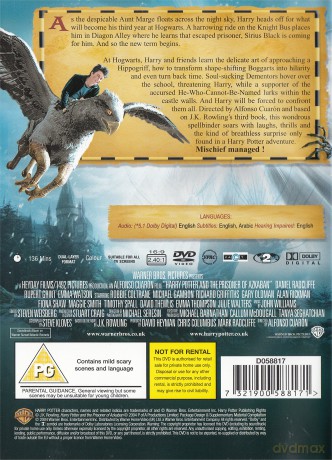 Harry Potter And The Prisoner Of Azkaban [DVD]