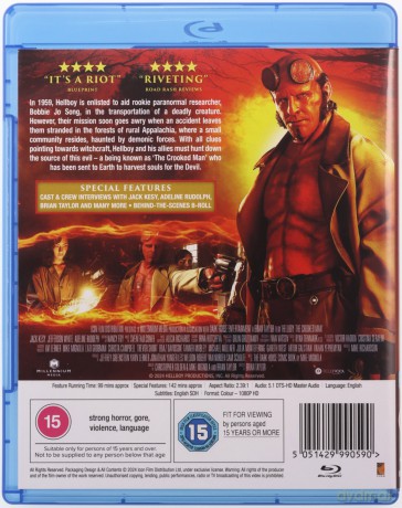 Hellboy - The Crooked Man (Hellboy: Wzgórza nawiedzonych) [Blu-Ray]