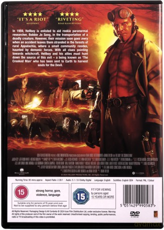 Hellboy - The Crooked Man (Hellboy: Wzgórza nawiedzonych) [DVD]