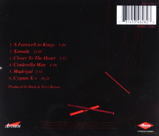 Rush: Farewell To Kings (Remastered) [CD]