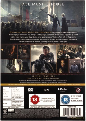 House Of The Dragon Season 2 (Ród smoka) [4DVD]