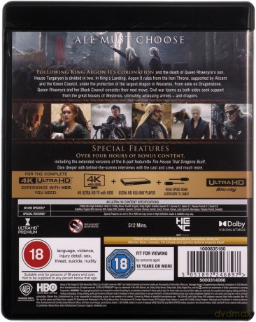 House Of The Dragon Season 2 (Ród smoka) [4xBlu-Ray 4K]