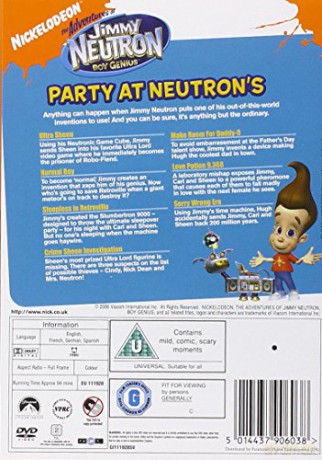 Jimmy Neutron Boy Genius - Party at Neutrons [DVD]