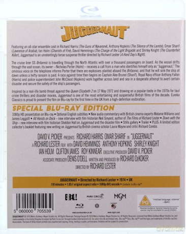 Juggernaut (Britannic w niebezpieczeństwie) (Limited) [Blu-Ray]