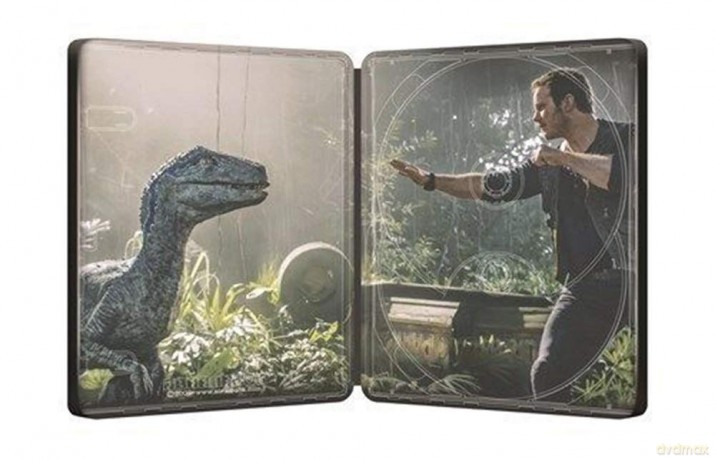 Jurassic World: Upadłe królestwo (Jurassic World - Fallen Kingdom ) (steelbook) [Blu-Ray 4K]+[2xBlu-Ray]