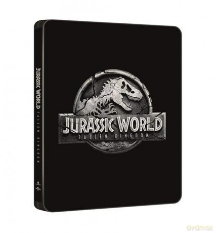Jurassic World: Upadłe królestwo (Jurassic World - Fallen Kingdom ) (steelbook) [Blu-Ray 4K]+[2xBlu-Ray]