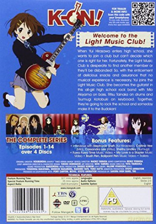 K-On - The Complete Series 1 [4DVD]