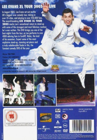 Lee Evans - XL Tour - Live [DVD]