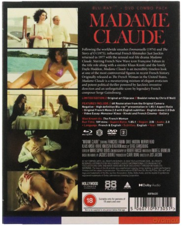 Madame Claude [Blu-Ray]+[DVD]