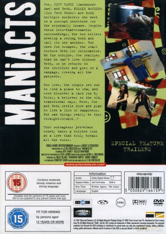 Maniacts [DVD]