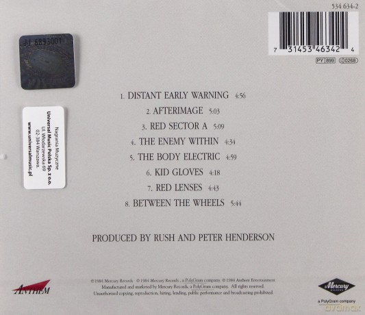 Rush: Grace Under Pressure (Remastered) [CD]
