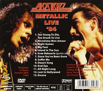 Metalic - Live in Japan 1984 [DVD]