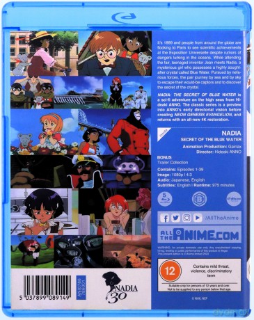 Nadia - The Secret Of The Blue Water Complete Series [5xBlu-Ray]