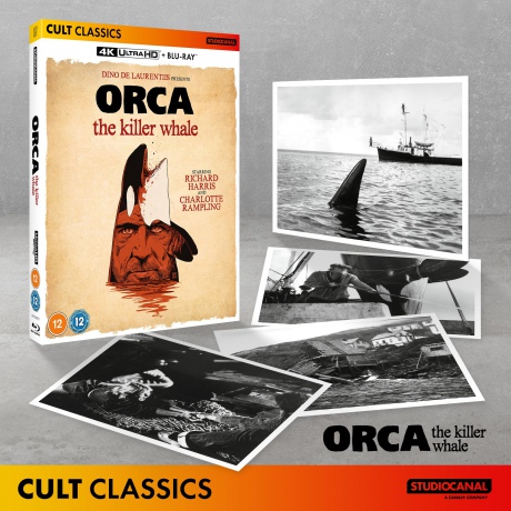 Orca The Killer Whale (Orka - Wieloryb zabójca) [Blu-Ray 4K]+[Blu-Ray]