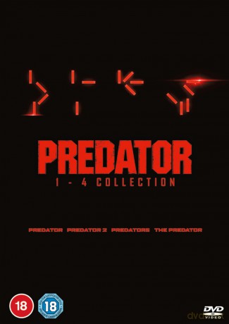 Predator 1 to 4 [DVD]