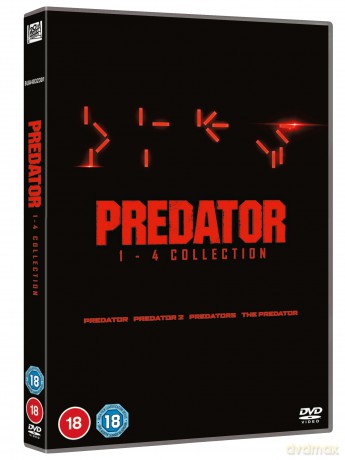 Predator 1 to 4 [DVD]