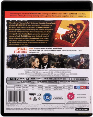 Red Sun (Samuraj i kowboje) [Blu-Ray 4K]+[Blu-Ray]