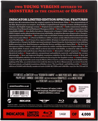 Requiem For A Vampire (Requiem dla wampira) (Limited) [Blu-Ray]