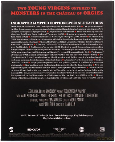 Requiem For A Vampire (Requiem dla wampira) (Limited) [Blu-Ray]