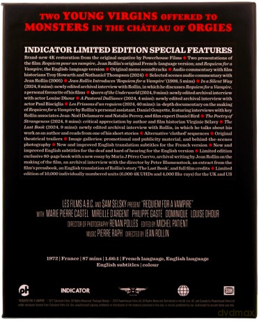 Requiem For A Vampire (Requiem dla wampira) [Blu-Ray 4K]
