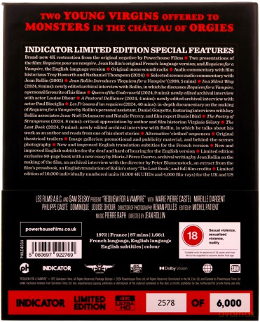 Requiem For A Vampire (Requiem dla wampira) [Blu-Ray 4K]