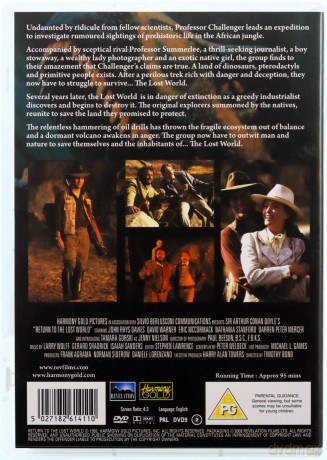 Return To The Lost World [DVD]