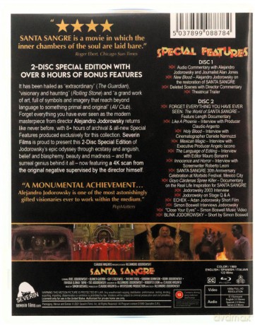 Santa Sangre (Święta krew) [Blu-Ray]