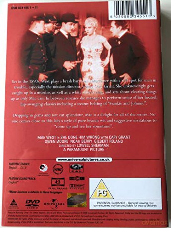 She Done Him Wrong [DVD]
