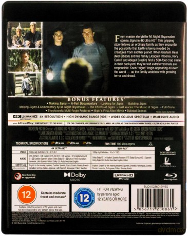 Znaki (Signs) [Blu-Ray 4K]+[Blu-Ray]