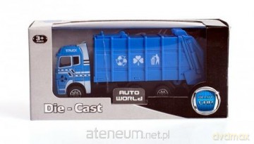 Auto metalowe śmieciarka [ZABAWKA]