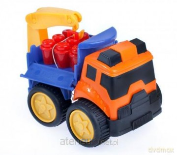 Auto plastikowe dźwig 13cm [ZABAWKA]