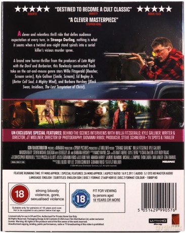 Strange Darling [Blu-Ray 4K]+[Blu-Ray]