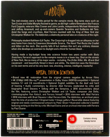 The Addiction (Uzależnienie) (Limited Edition) [Blu-Ray 4K]