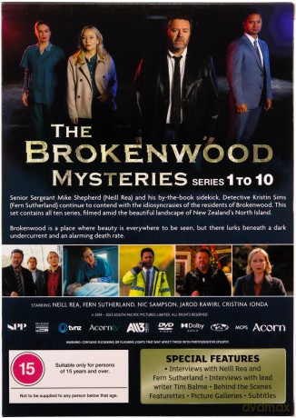 The Brokenwood Mysteries Series 1-10 [24DVD]