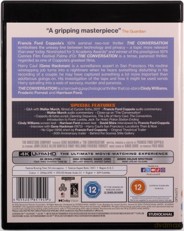 The Conversation (Rozmowa) [Blu-Ray 4K]