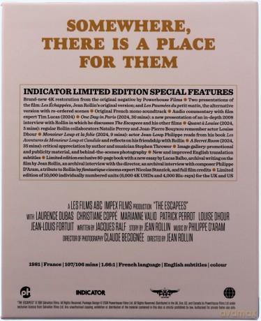 The Escapees (Limited) [Blu-Ray]