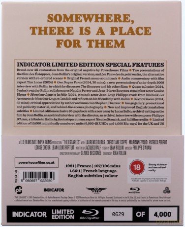 The Escapees (Limited) [Blu-Ray]