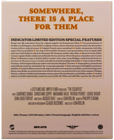 The Escapees (Limited) [Blu-Ray 4K]