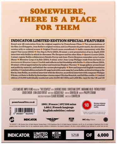 The Escapees (Limited) [Blu-Ray 4K]