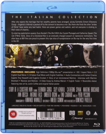 The Story Of A Cloistered Nun [Blu-Ray]