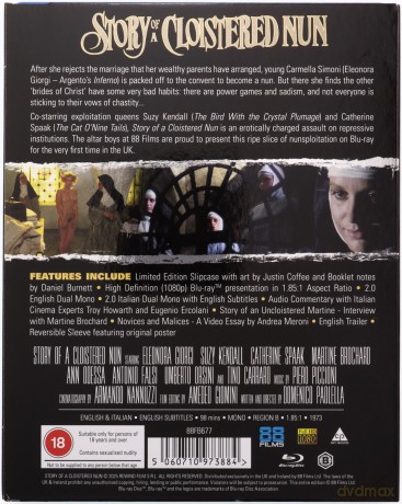 The Story Of A Cloistered Nun [Blu-Ray]