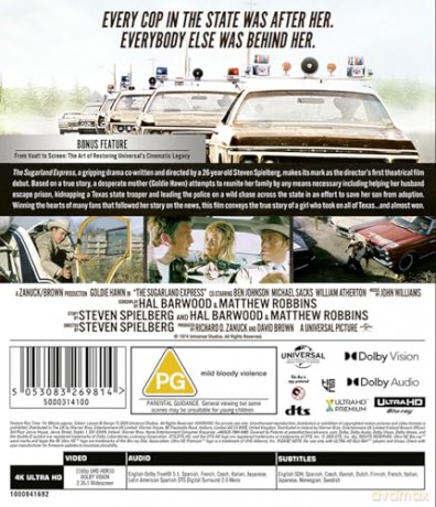 The Sugarland Express (Limited) [Blu-Ray 4K]