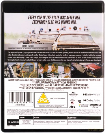 The Sugarland Express (Limited) [Blu-Ray 4K]