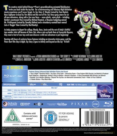 Toy Story 3 [Blu-Ray]